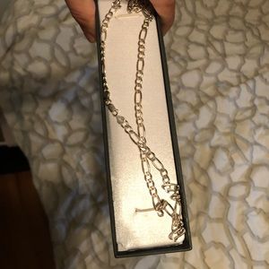 Silver Figaro Necklace
